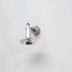 Pair of metal wall spot reflector lights