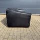 De Sede Ds47 3 places en cuir de buffle NECK 5 mm cuir noir
