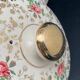 Villeroy & Boch porcelain tea set roses and gilding