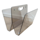 Vintage plexiglass magazine rack