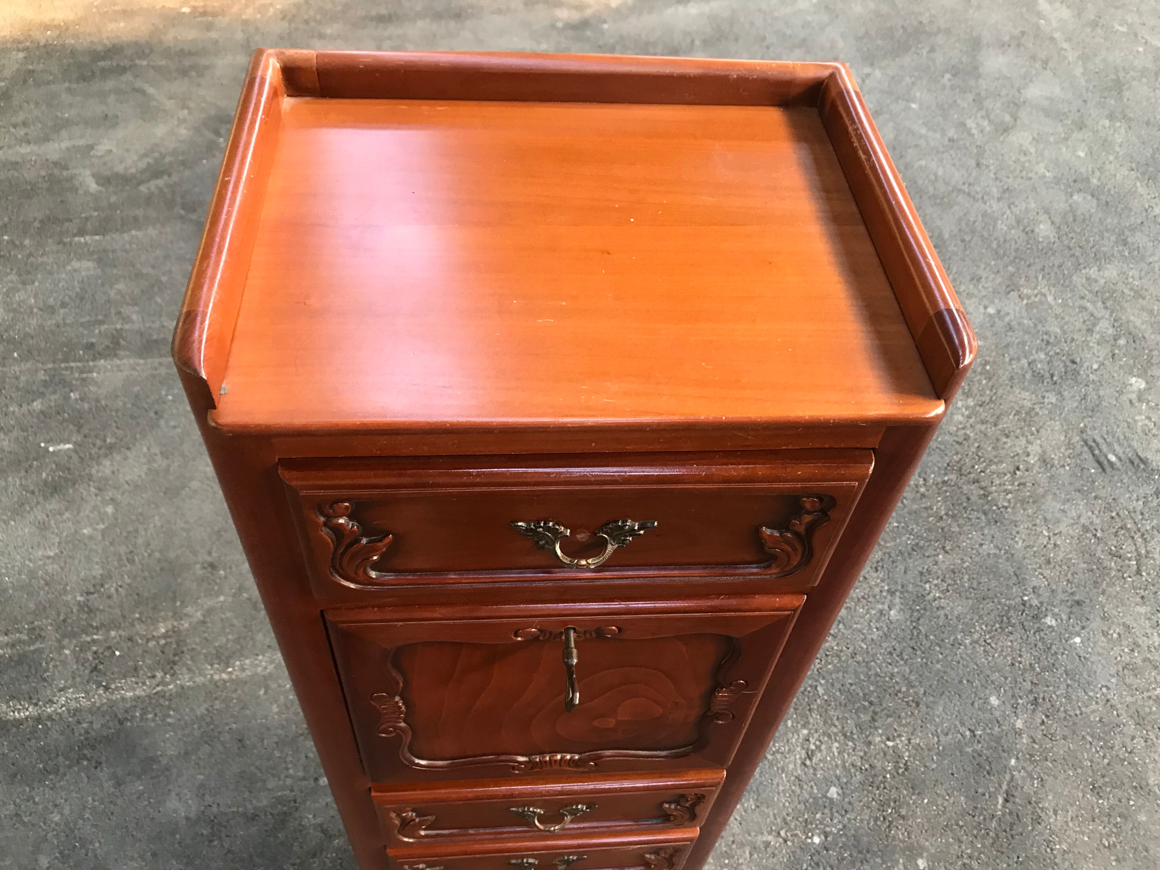 Lady-style secretary Louis XV cherry