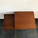 Vintage asymmetrical bedside table