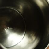 Old stainless steel milk can