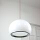 Mid-Century Large White Bud Pendant Lamp by Studio 6G for Guzzini, 1970s