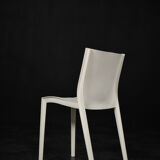 Vintage mid-century modern slick slick plastic chairs by philippe starck for xo design, set of 5