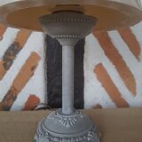patinated foot bedside lamp