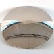 Florian Schulz Large Flush Mount Light Sela in polished Nickel, 1970s