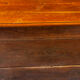 French provincial chest in carved and pegged solid oak, 18th century.