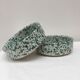 Set of two cups in speckled ceramic handmade