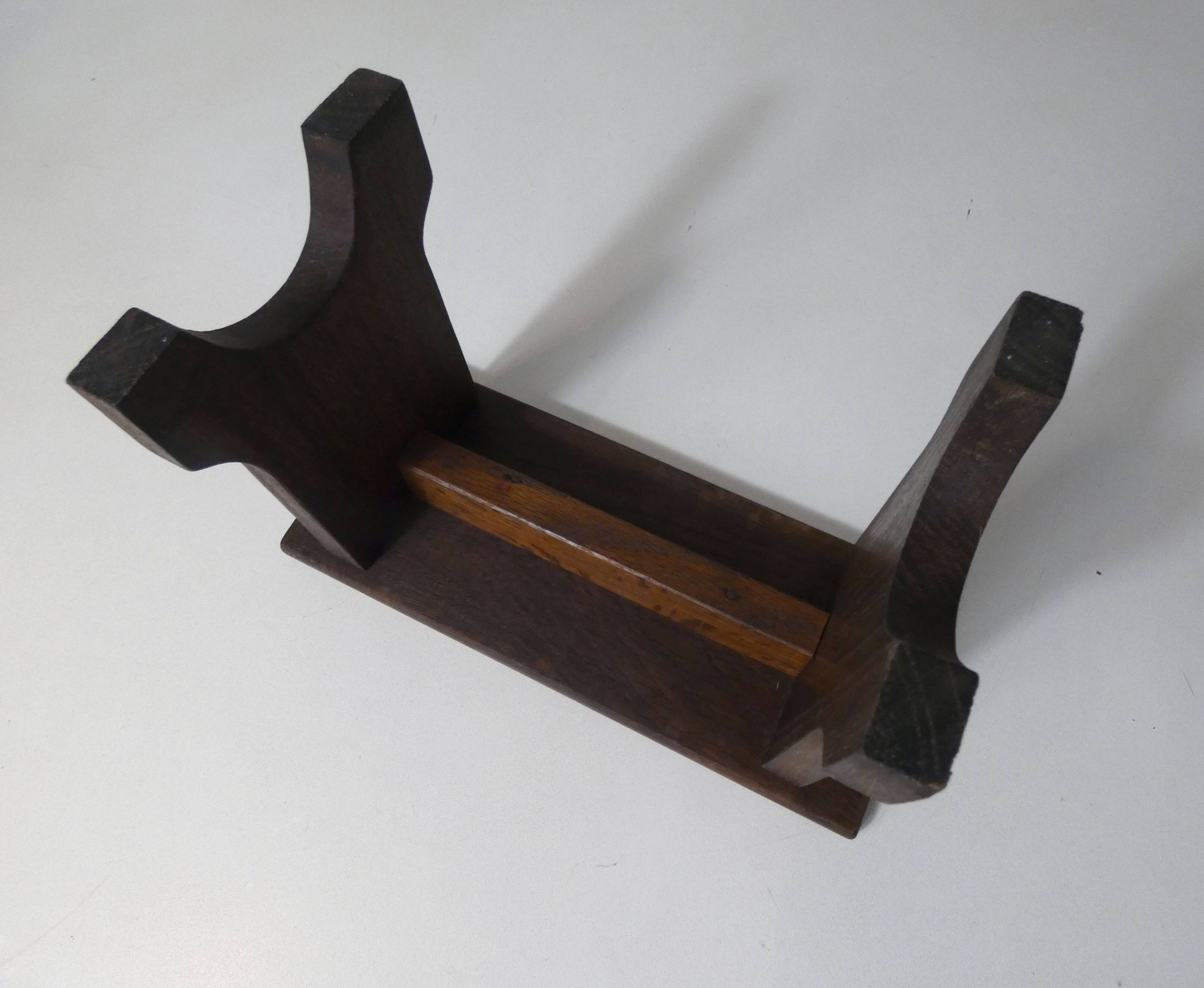 old small wooden bench step