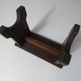 old small wooden bench step