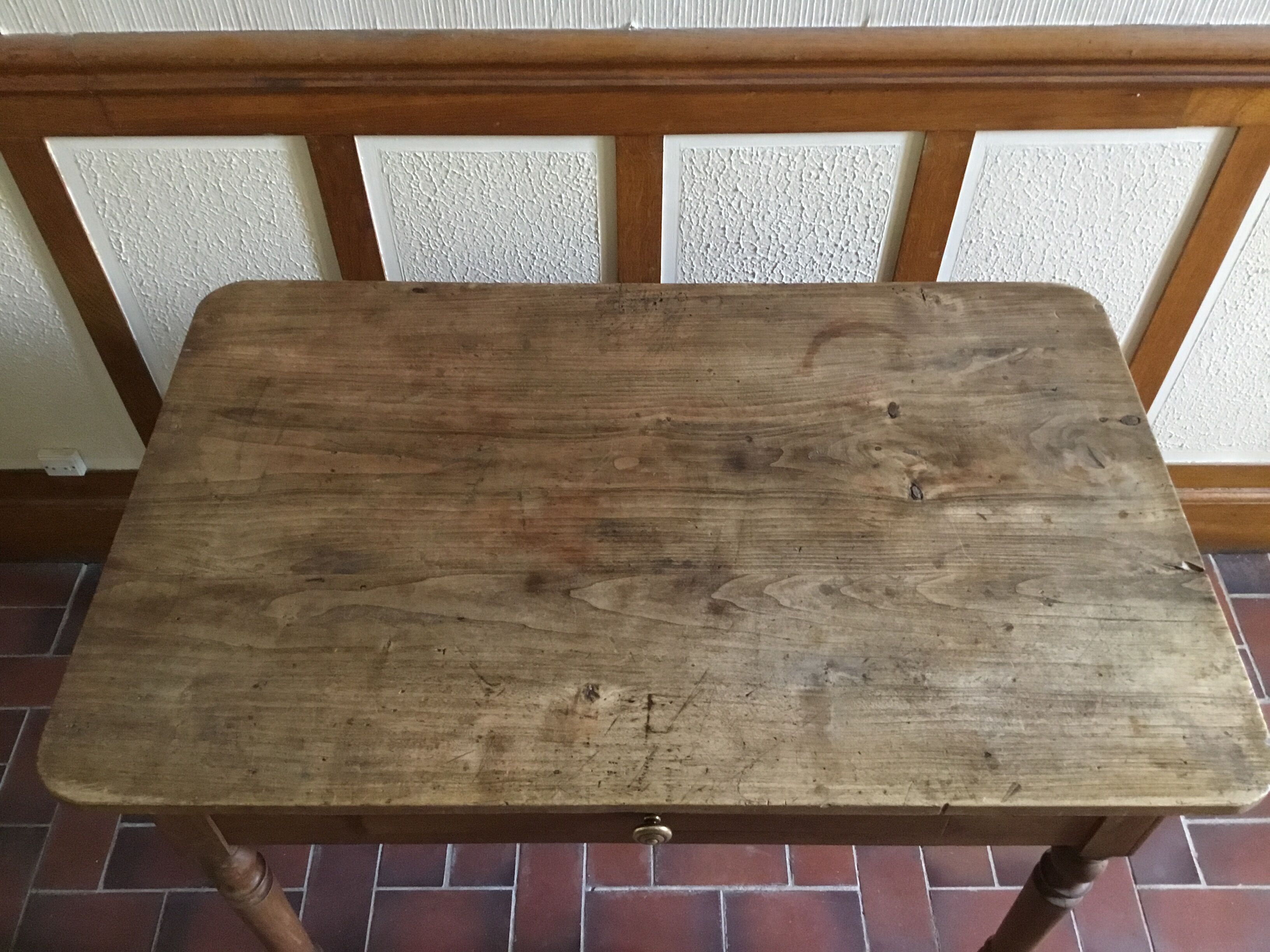 Old farm table