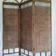 Vintage rattan screen