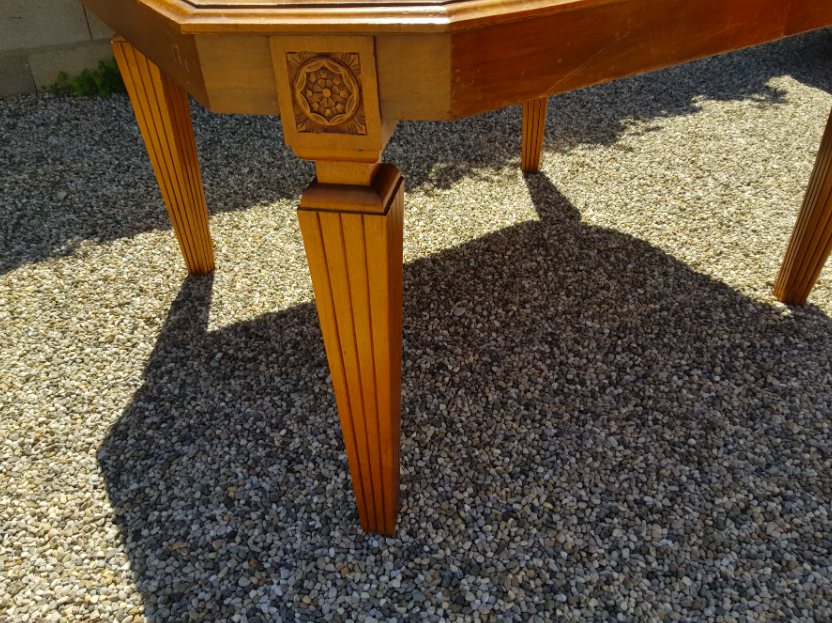 Art deco dining table