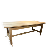 Table de ferme en chêne