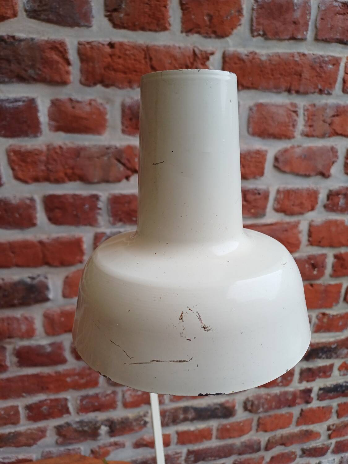 White DDR 70's architect lamp