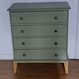 Commode vert forest