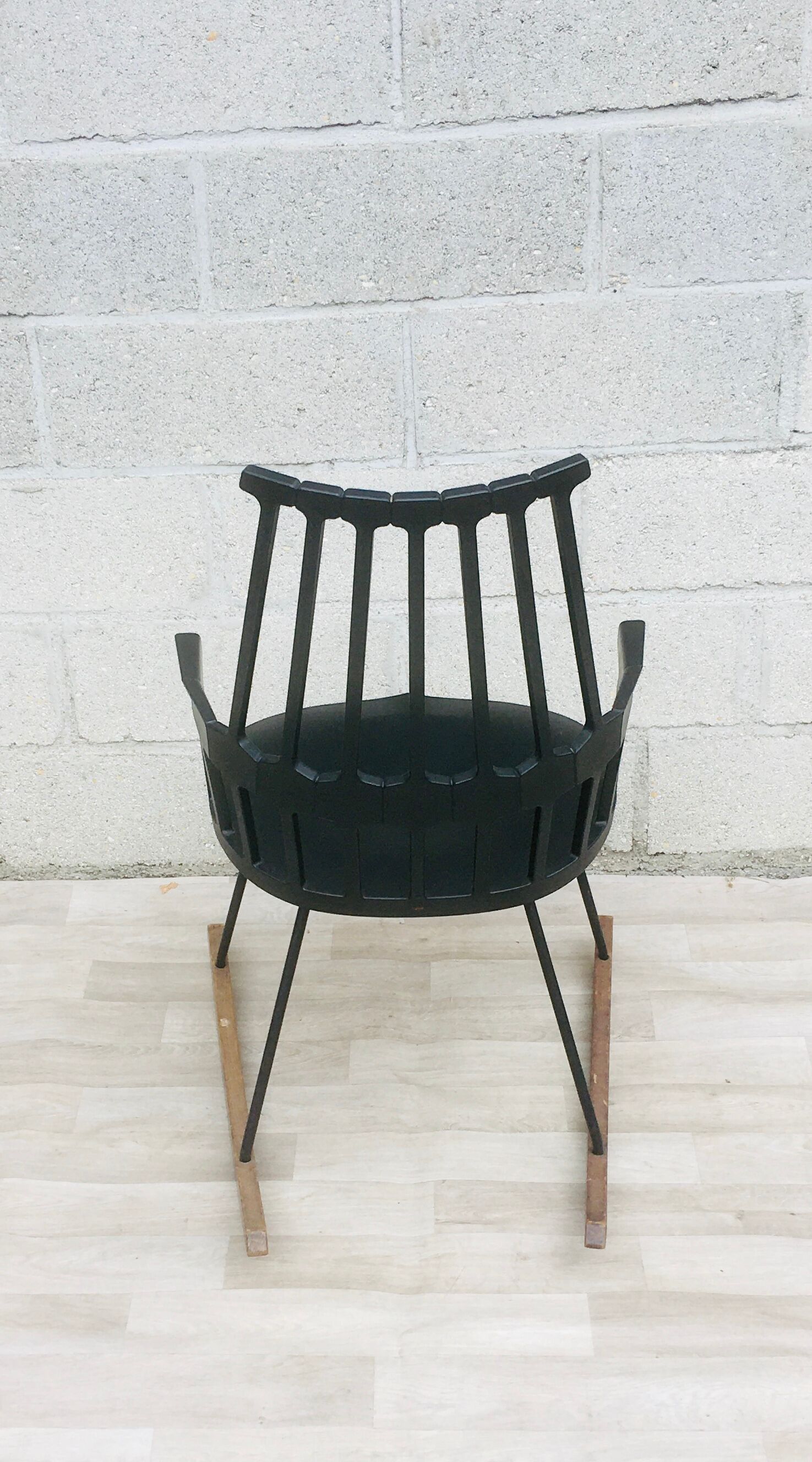 Rocking chair design Kartell Comback