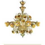 Venetian Murano glass chandelier