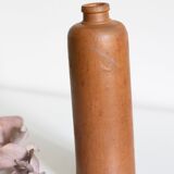 Vintage brown stoneware bottle