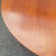 Old dining table wood brass vintage Scandinavian teak