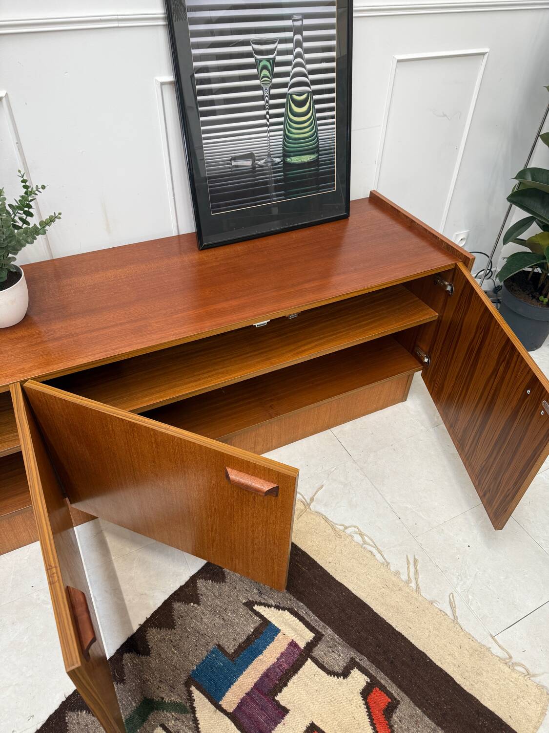 Vintage Scandinavian sideboard