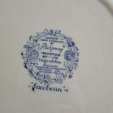 Set of 6 flat plates Ridgway Jacobean