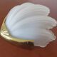 Art deco "shell" wall lamp