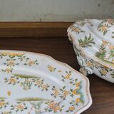 Earthenware soup bowl