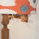 Porte manteau mural vintage 1950