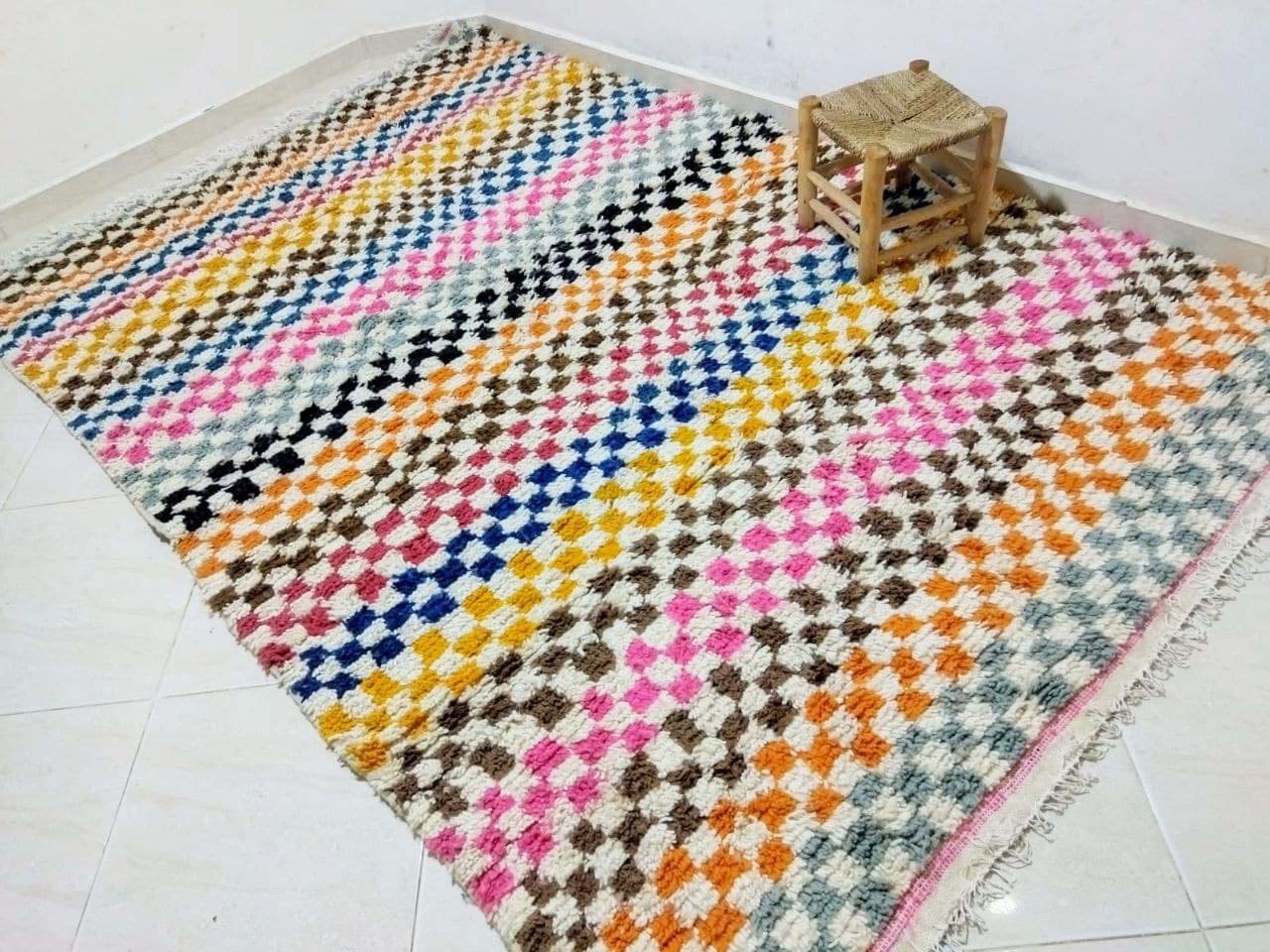 Moroccan berber carpet 287x186cm