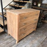 Solid walnut chest of drawers