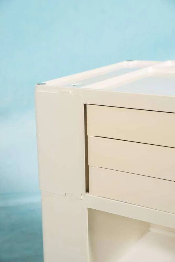 Tour de rangement Space Age Joe Colombo 70s, Chariot Bobi