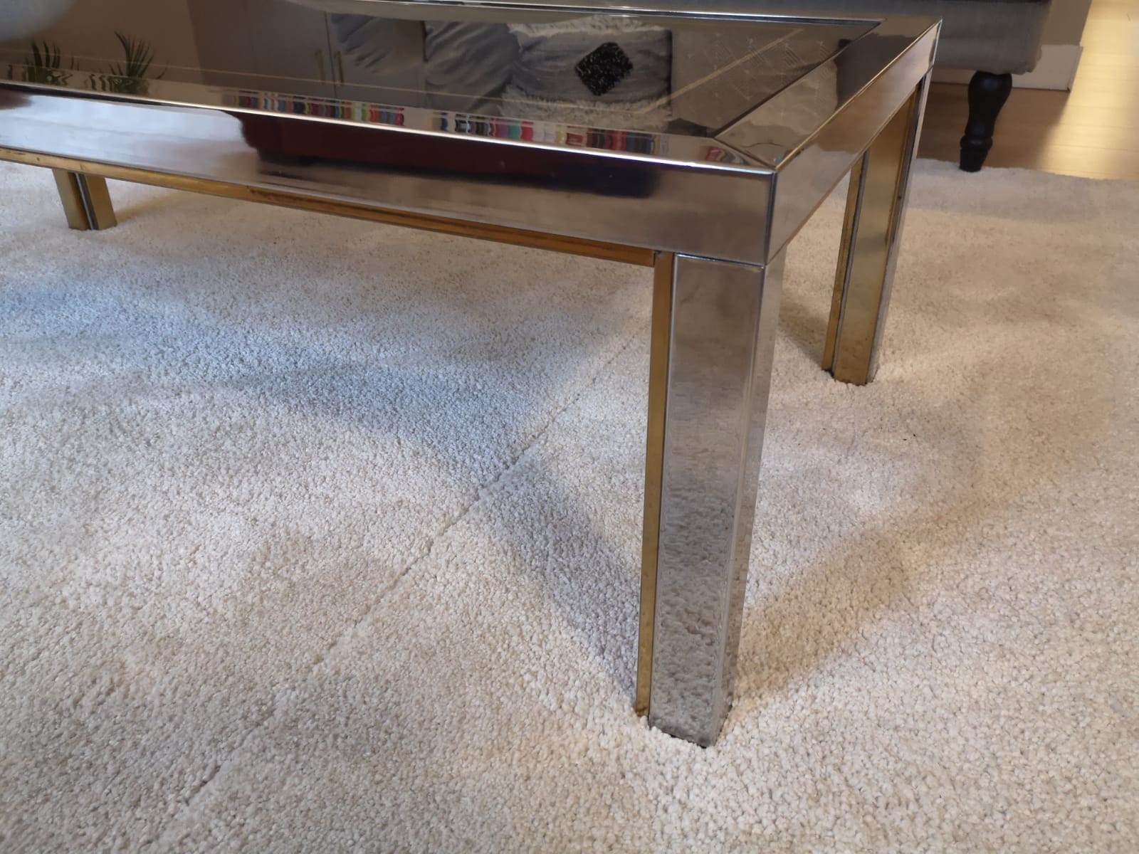 Vintage Italian coffee table 70s