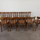 Chaises bistrot Baumann, lot de 10