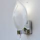 Set of 2 Murano wall lights by Franco Luce, 1970s