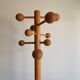 Modernist pine coat rack 1970.