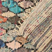 Tapis berbère, vintage boucherouite, 90 x 263