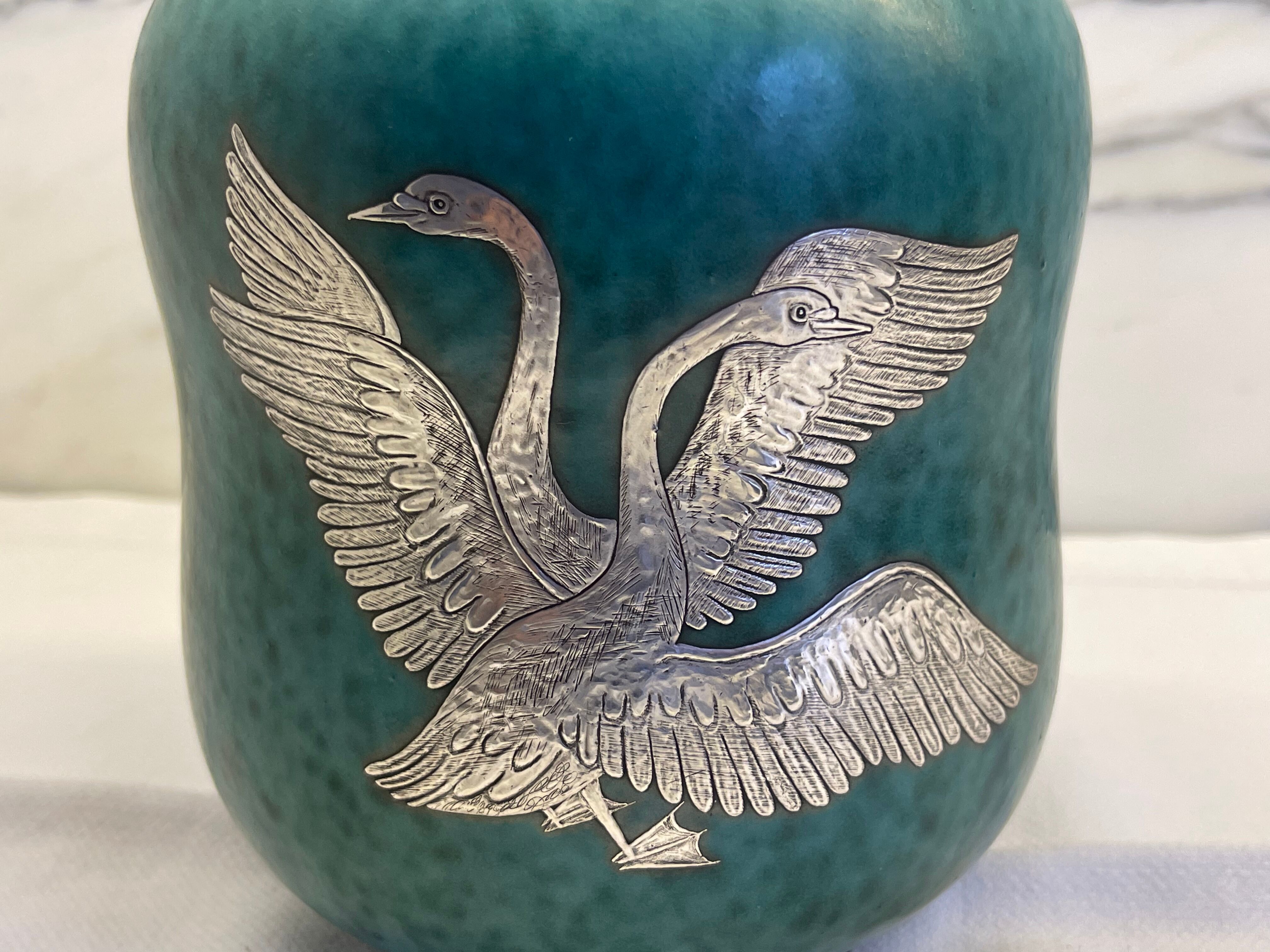 Gustavsberg Argenta Wilhelm Kage vase