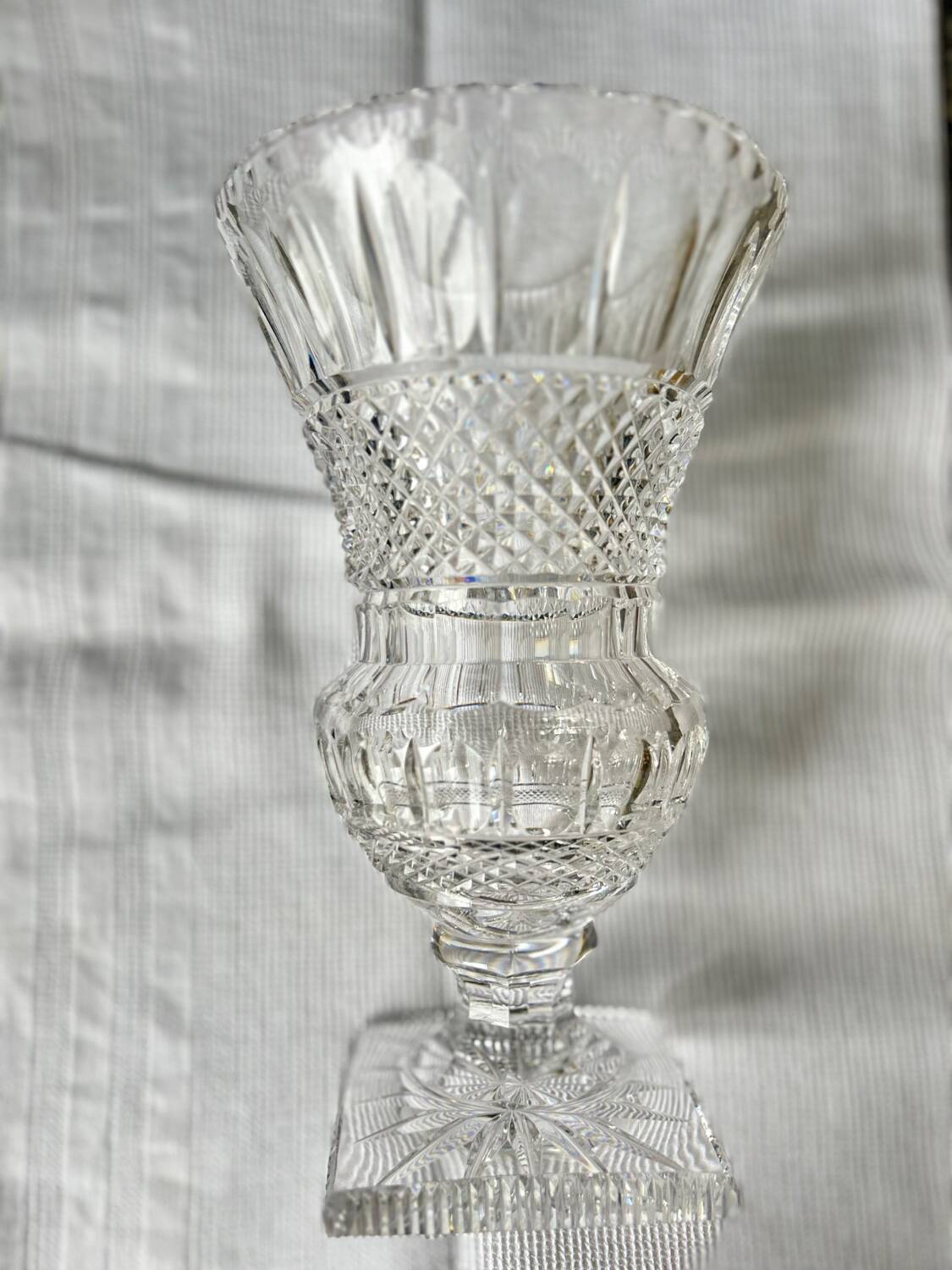 Medici crystal vase