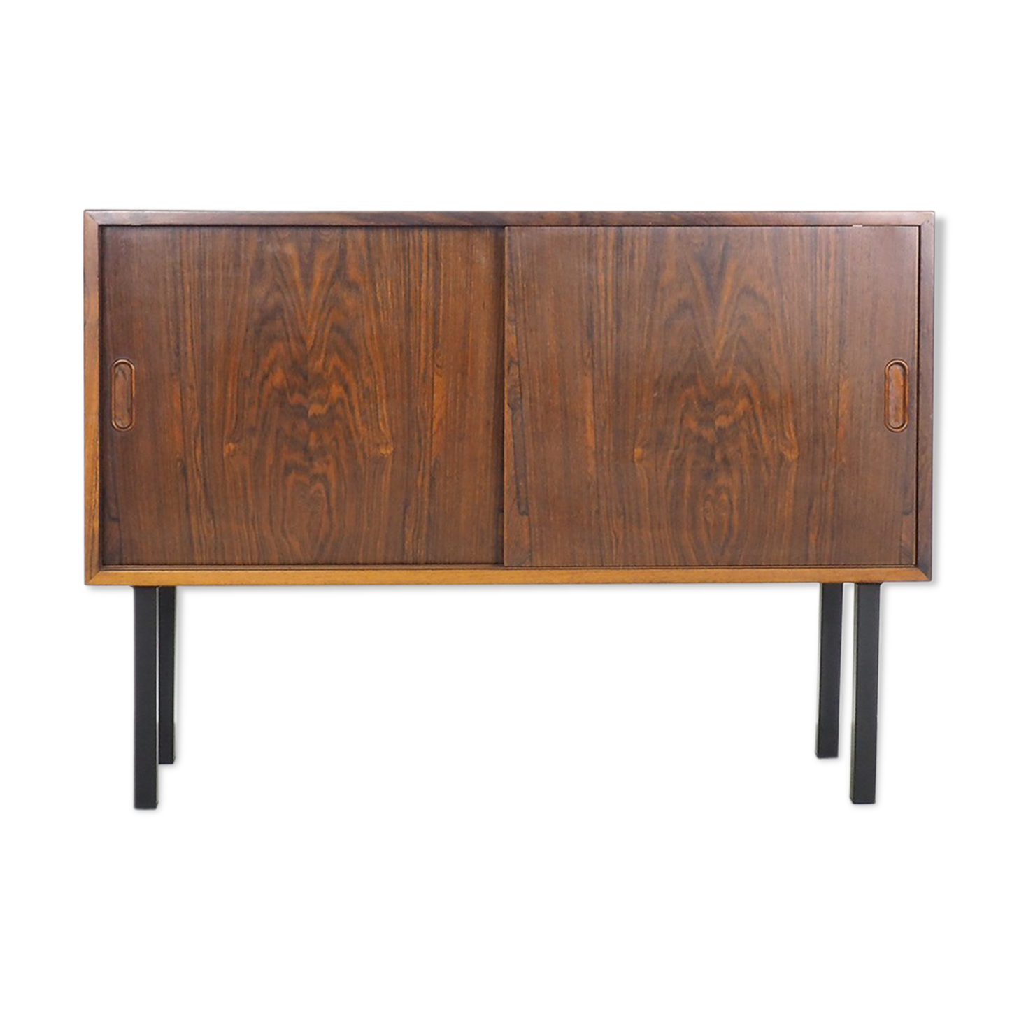 Danish rosewood sideboard with sliding doors HG furniture, 1960's