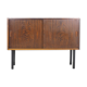 Danish rosewood sideboard with sliding doors HG furniture, 1960's