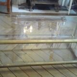 Old bronze coffee table