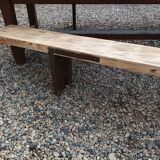 Fir farmhouse table with bench 3m42
