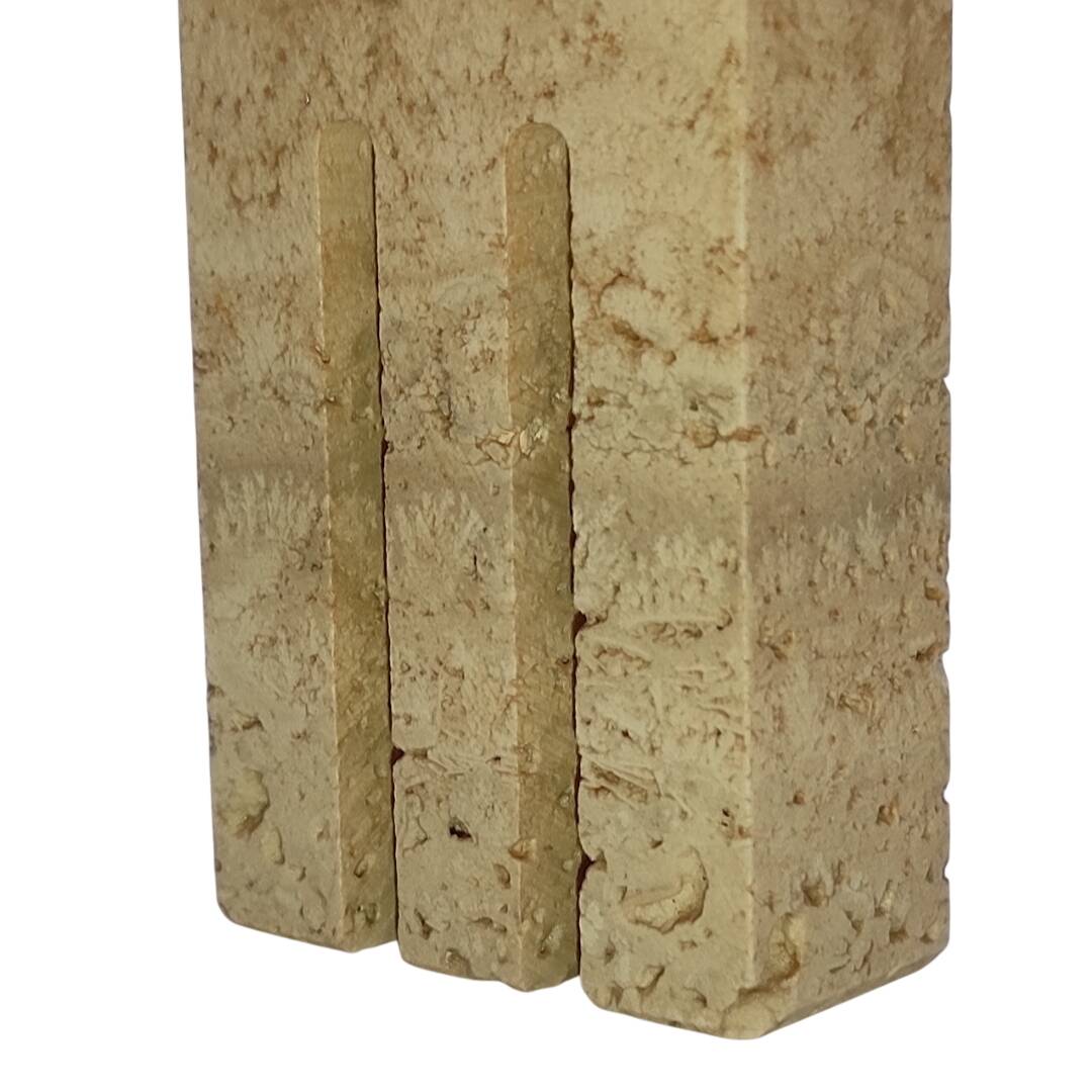 Pair of travertine giraffes Enzo Mari - Fratelli Mannelli, Italy, 1970