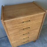 Vintage oak chiffonier from the 1950s