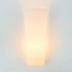 Pair of XL Mid-Century Modern Opaline Glass Wall Lamps by Wagenfeld, 1950s