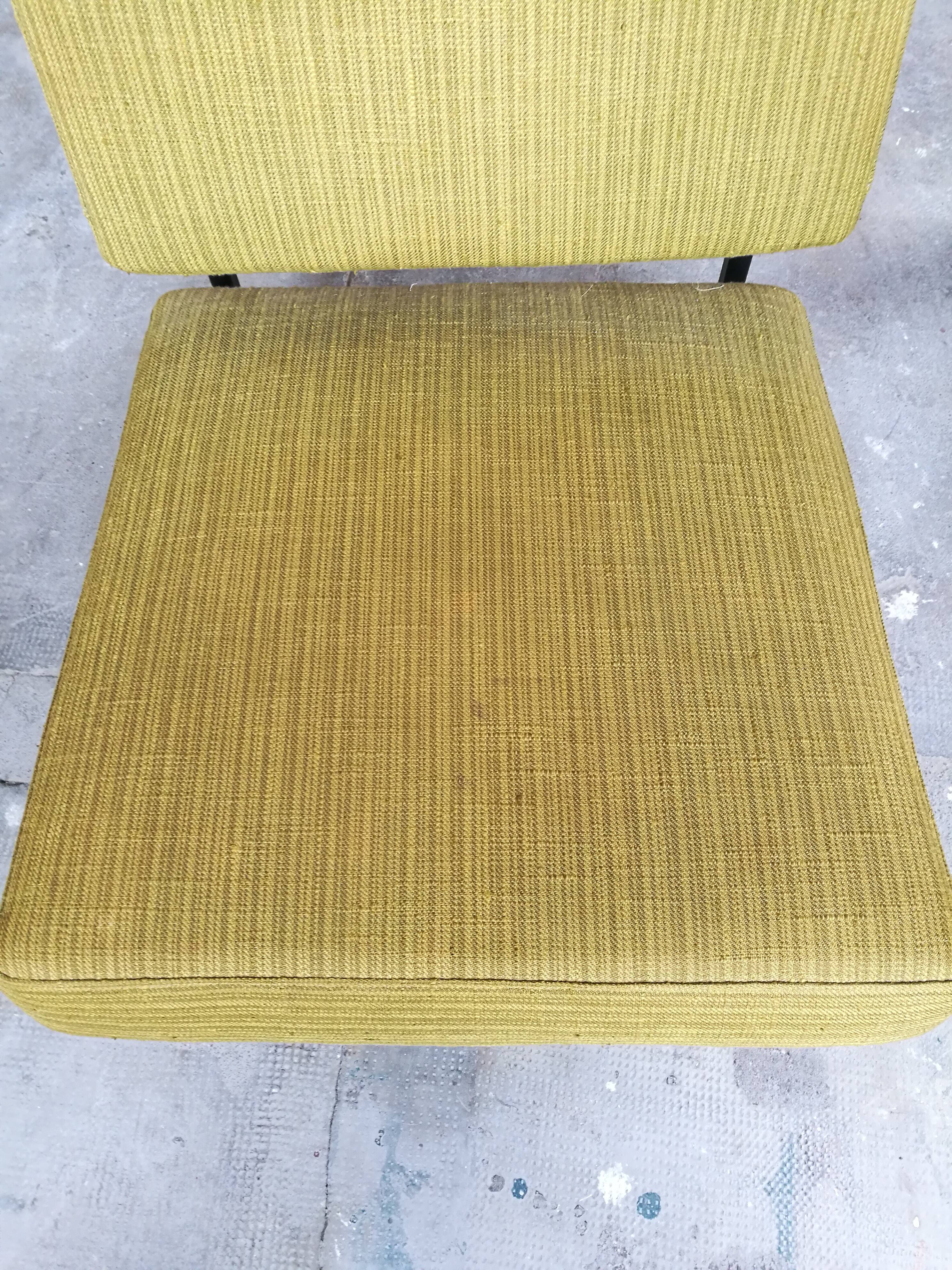 pair of André Simard armchairs for Airborne