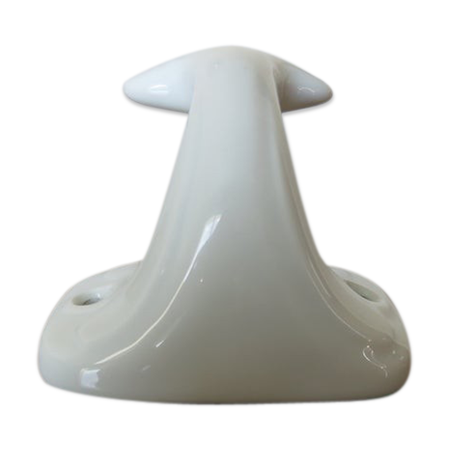 White porcelain patère art deco 30 40
