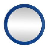Miroir rond bleu, 1970